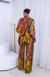 Imani Wavy Print Set (Yellow)